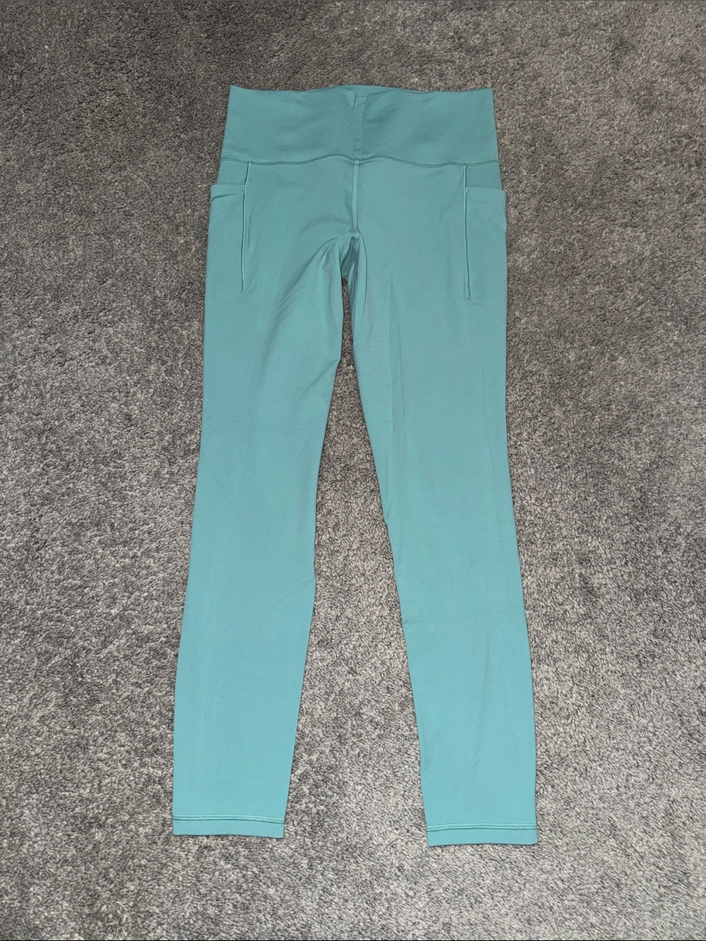 Athleta Teal High-Rise 7/8 Leggings